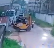 CCTV Accident Machine Equipment vs Dirt Bike