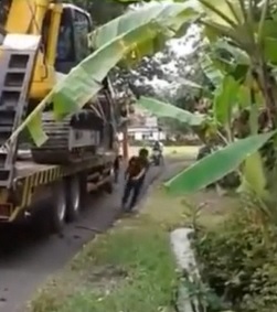 Worker Electrocuted As He Gets out of Truck (No Further Info on Status