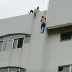 Dude Falls to His Death... Ground Impact