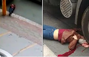 Drunk Dude Falls in Street.. Head Crushed (CCTV & Aftermath)