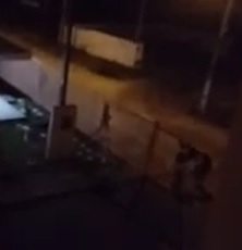 Residents Filming Wild Gunfight and Murder.