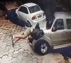 Road Rage Vehicle Attack