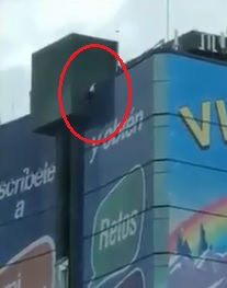 Woman Couldn't Hang On Anymore..