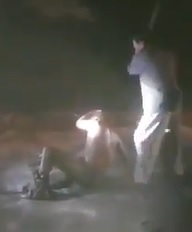 Thief Savagely Beaten