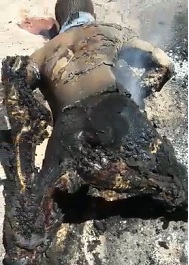 SAVAGE: Men Burned Alive Turned to Crisps