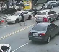 Pedestrian Struck by Motorcycle