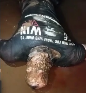 Piranhas Turn Man into Swamp Creature