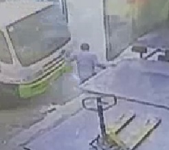 Employee Nearly Cut in Half by Truck