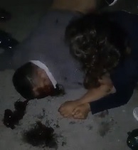 Woman Thief Gets Beaten While Crying Over Her Dead Thief BF