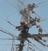 Dude Sizzles To Death in Electric Wires