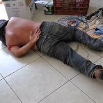 Thief Whipped and Beaten 