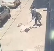 Murderer on the Street Finishes Him with Close Range Headshot