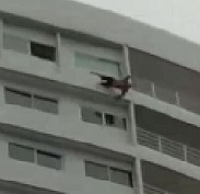 Suicide Jumper and Horrific Gorey Aftermath Clean up