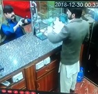 Mario Looking Guy in Blue Shirt Kills Clerk with Shot to Head