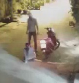 Total Asshole Beats his Cowering Girlfriend in the Street