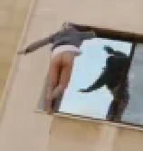 Hospital Patient Jumps Out of Room With No Pants On (Huge Splat)