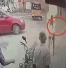 Lunatic Sets Himself on Fire (2 angles)