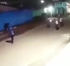 Might Be the Best Shootout I've Ever Seen (2 Angles) 1 Dead