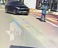 Mercedes Truck Turns Around to Make the Kill