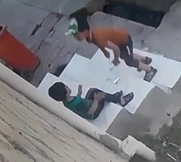 WTF: Demon Little Kid Stabs Another Kid with a Shank 