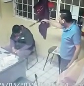 Man with Loud Mouth uses Pistol with Silencer.