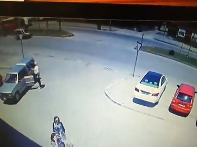 Fast Biker Disintegrates on Accident