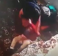 Bitch Caregiver Abuses Elderly Patient 