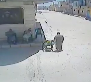 Military Airstrike Blows Corner Up