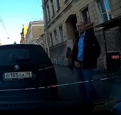 Pervert Jerks off after Pretty Girl Walks by