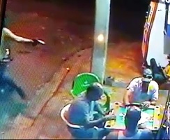 Assassin Rolls Up on Card Game