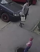 Workers Leave Manhole Cover Off.. Little Kid Falls in