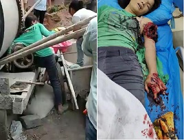 Pretty Girl Has a Bad Day on the Job