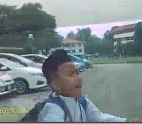 Kid on a Bicycle Rides Right in Front of Car