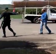 Police Shoot Murderer in the Leg (Video of Murder in Description)