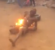 Burned Alive While Screaming