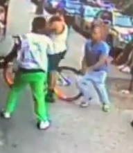 Loud Annoying Dude in Green Pants KO'd by Hero