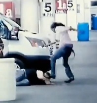 Assholes Beat and Rob man in Las Vegas Hotel Garage