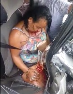 Bloody Crash Aftermath