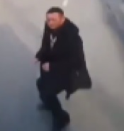 Moron Tries to Shoulder Block an Oncoming Bus...Bus Wins