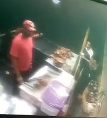 Red Shirt Guy Talks Shit to the Wrong Guy