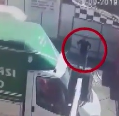 HOLY SHIT! Worker Crushed Against Wall