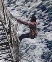 Unique Suicide off The Side of a Boat