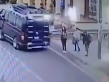 Cute Girl Forgets to Look Both Ways