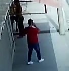 Dude in Red Has His Last Phone Call