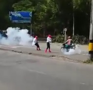 Don't Hang Onto the Grenade During a Protest 