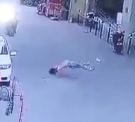 Dude Takes an Afternoon Jump.... Bouncing Impact