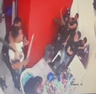 Crazy Fuck Goes on Machete Attack