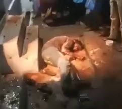 Dude Lynched in a Back Alley 