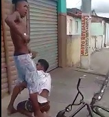 Bread Thief Beaten & Stabbed 