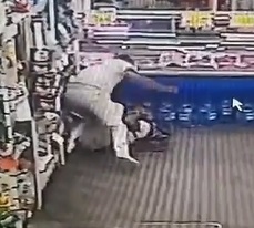 Caught Stealing in Store Beaten by Employee.. LOL
